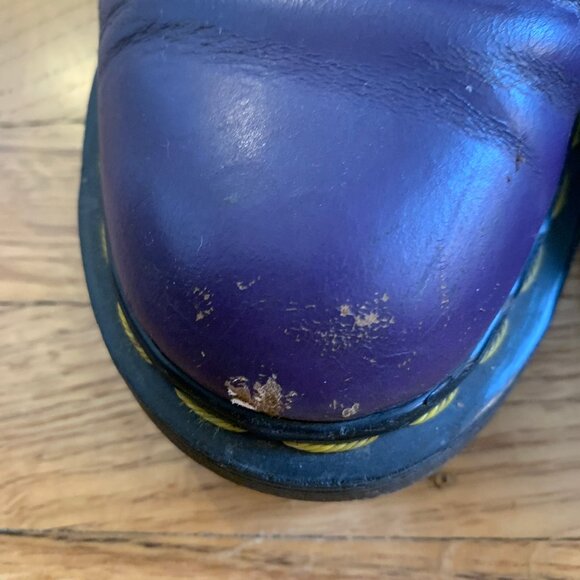Dr Martens Purple 1461 Shoes - UK 5.5 US 7/8 - Picture 9 of 15